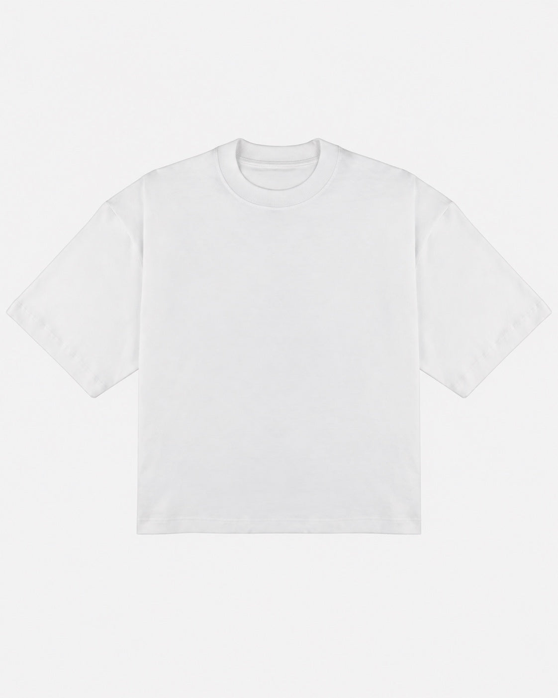 Polera Boxy Fit Blanca 220 GSM - producto