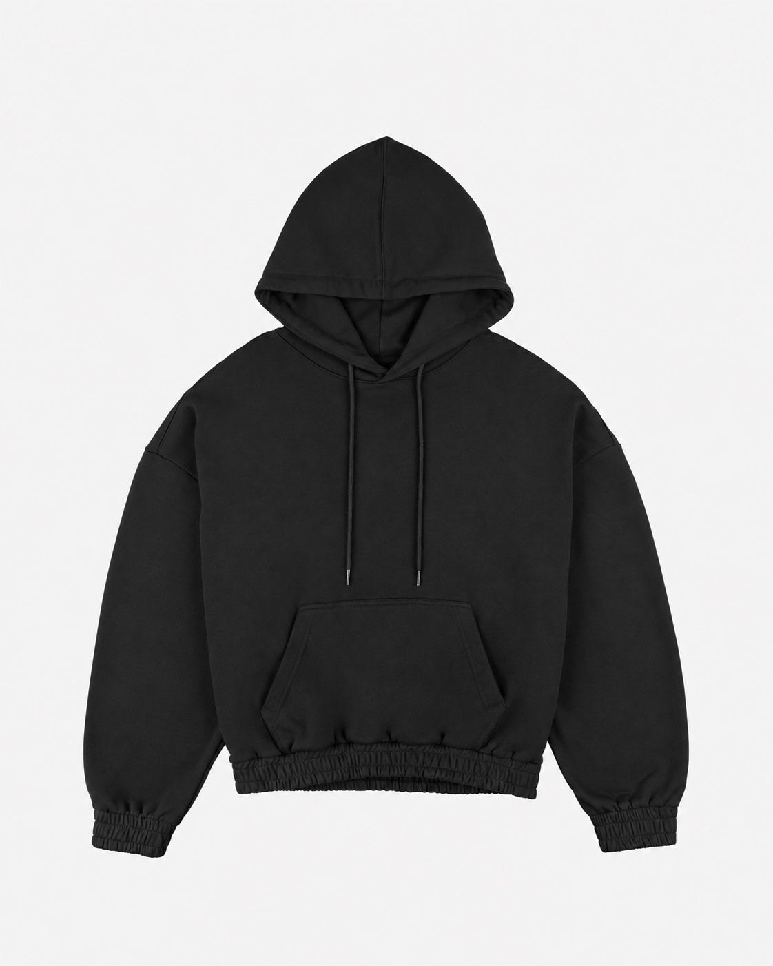 Polerón Oversize Negro 420 GSM - producto